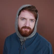 保暖男女通用頭套  灰色冬季保暖帽  鉤織頸部保暖圍巾