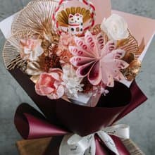蛇年禮物/錢花花束/鈔票花束/有錢花/蛇年紅包/生日禮物/生日花束