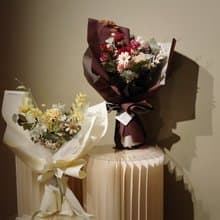 【遇見恆久】戀人時光永生玫瑰花束 情人節花束 共2款