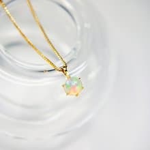 星光 | 蛋白石 / 歐泊 / Opal / 逐夢系列 | 天然寶石項鍊