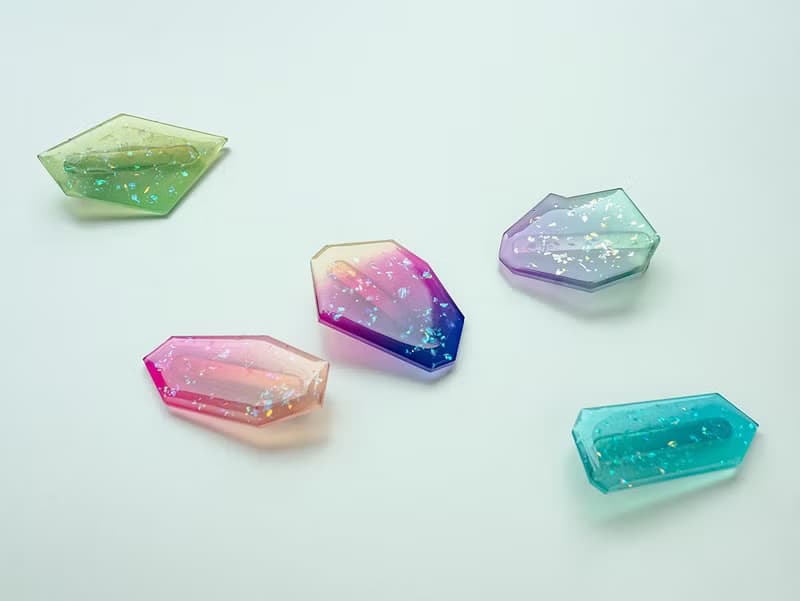 CRUSH | 琥珀糖 * 星球 幾何 壓克力 漸層 日系 可愛 髮飾 髮夾