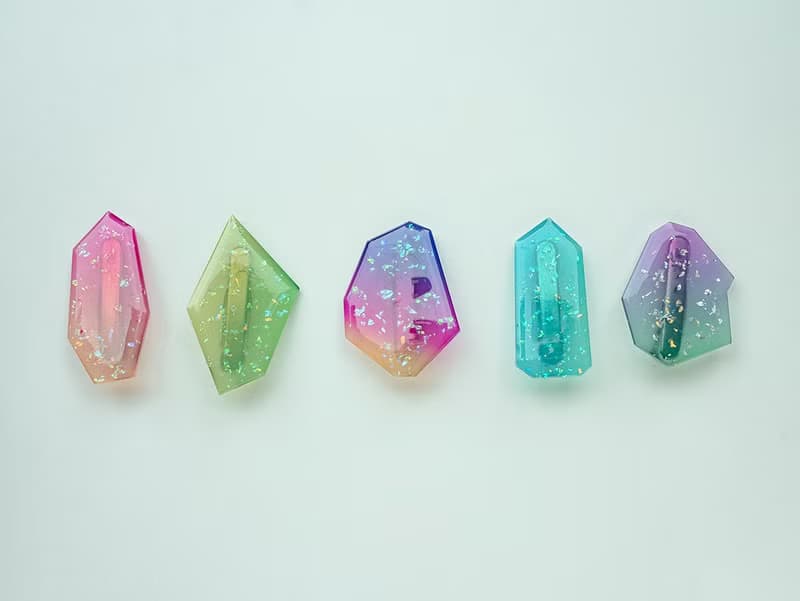 CRUSH | 琥珀糖 * 星球 幾何 壓克力 漸層 日系 可愛 髮飾 髮夾