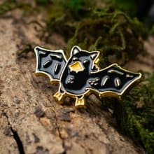 Duckula Enamel Pin — Duck Vampire pin | Dice Bag Accessories