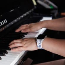 【時尚飾物】 SOULITE 蘋果手錶手鐲錶帶 Blue White Porcelain