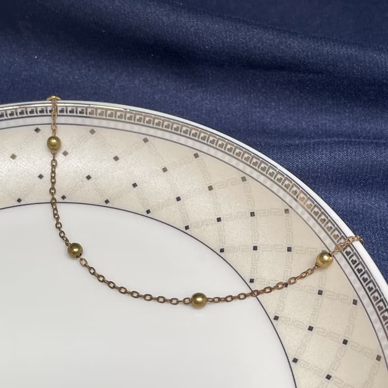 老林雜貨 | 小銅珠手鍊