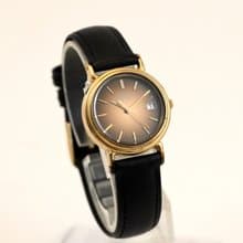 SEIKO 女性用腕時計 QUARTZ 1971製 date Round shape Brown Dial Ref.3422-0050 手錶
