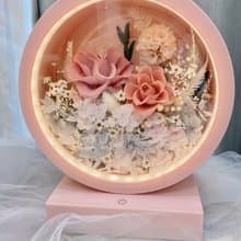 溫柔粉色花園 藍芽音響/桌燈/無線充電 二合一/三合一功能選擇