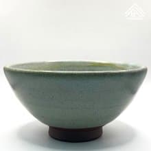 茶墨底青瓷釉碗