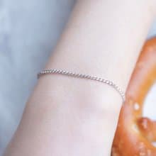 個性鏈條風格925純銀手鍊