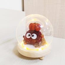 Dadada 小精靈小夜燈/玻璃花盅 - 萬聖節 - 南瓜