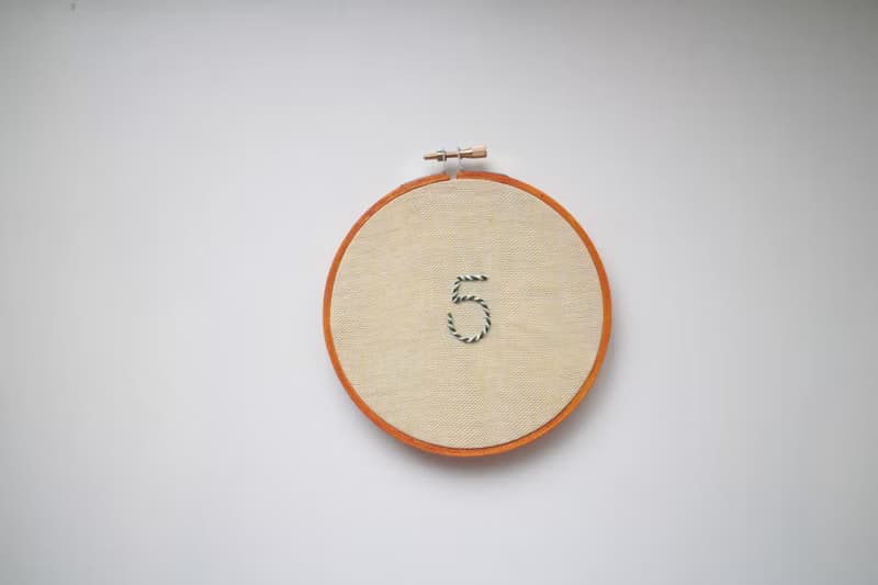 【獨家刺繡用具】 復古色圓形木質繡框