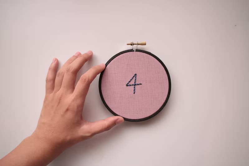 【獨家刺繡用具】 復古色圓形木質繡框