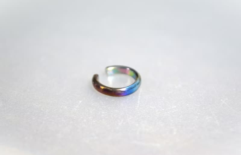 Titanium ear cuff・チタンイヤーカフ=ta・b=