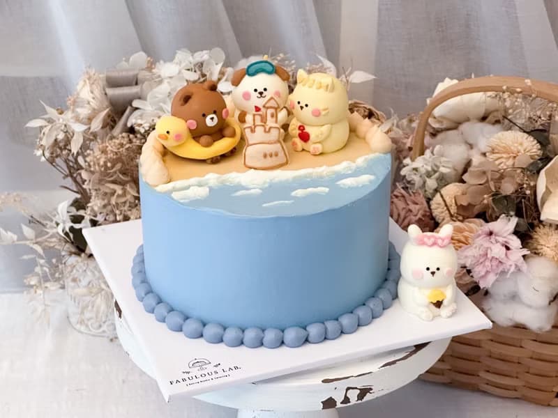 【體驗】立體奶油霜浮雕彩繪班
