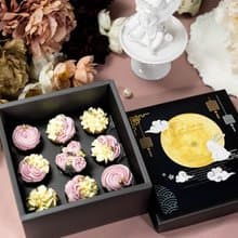 【中秋節禮盒】桂柚月兔丨中秋限定丨九入迷你杯糕禮盒丨3日內出