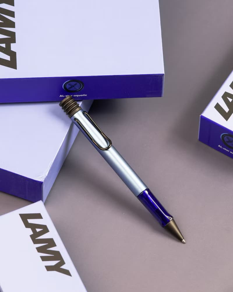 【雷雕刻字】LAMY 原子筆 限量單盒 / AL star 2024 新色- 冰霜藍