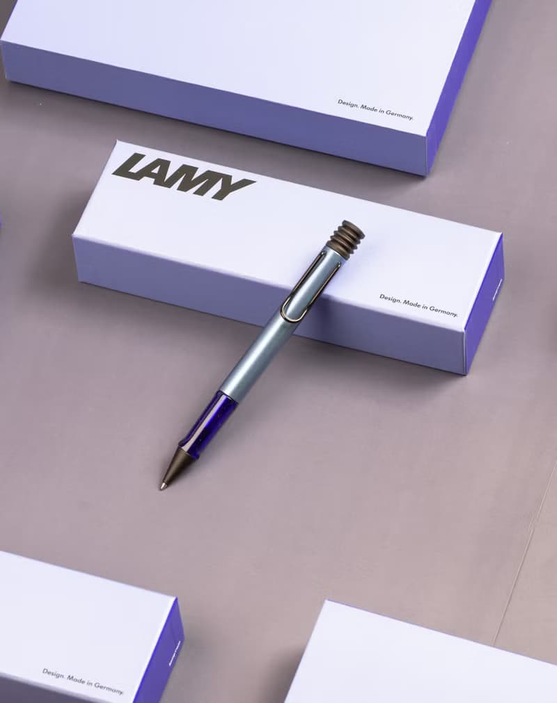 【雷雕刻字】LAMY 原子筆 限量單盒 / AL star 2024 新色- 冰霜藍