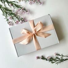 【加購包裝服務_不單獨販售】禮盒 緞帶禮盒-包裝隨身鏡+飾品盒組