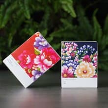 【客家花布茶包】古早味紅茶+黑茶 輕巧盒2入