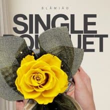 單支永生花束 - 黃(玫瑰)