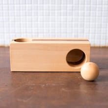 蒙特梭利教具 - 木製滾球座
