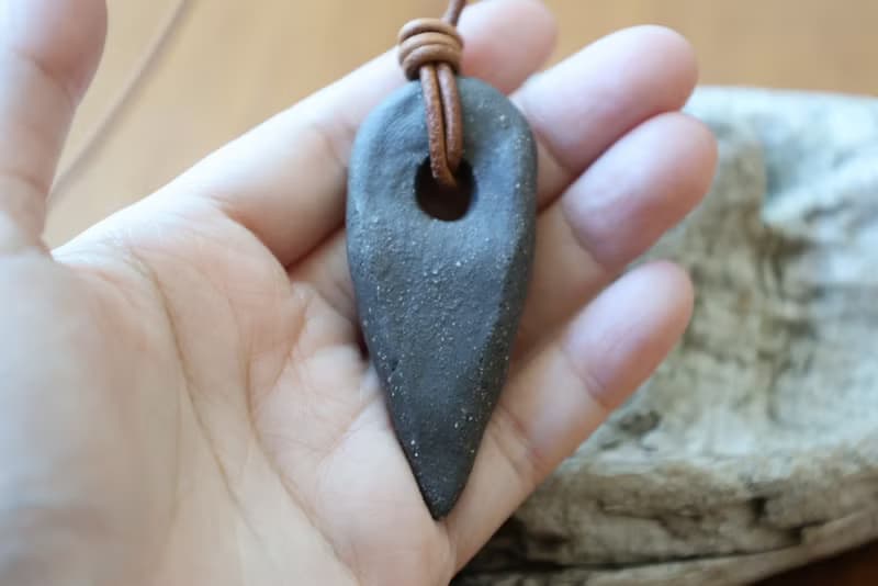 【快速出貨】陶土擴香靈擺項鍊