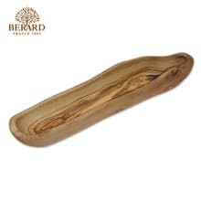 法國 Berard 畢昂原木食具 手工橄欖木長條形麵包籃 (35cm)