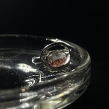 nuwn jewelry金草莓 超七 彼岸花 戒指 戒子 s925 純銀 戒指 寶石