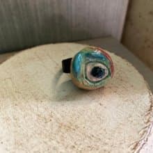 戒指 日本白瓷 自然釉色 無限看不膩色調 真皮革 自然系列