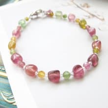 多色碧璽【水蜜桃碧璽】加強親和力 改善人際關係 充滿正面能量