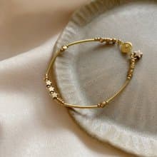 星星小步曲- 黃銅手環