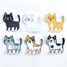 防水貼紙-魔法貓貓