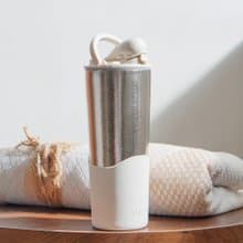 【贈備品】純鈦鯨魚杯800ml/冰霸杯/保冰杯/環保吸管杯/禮物