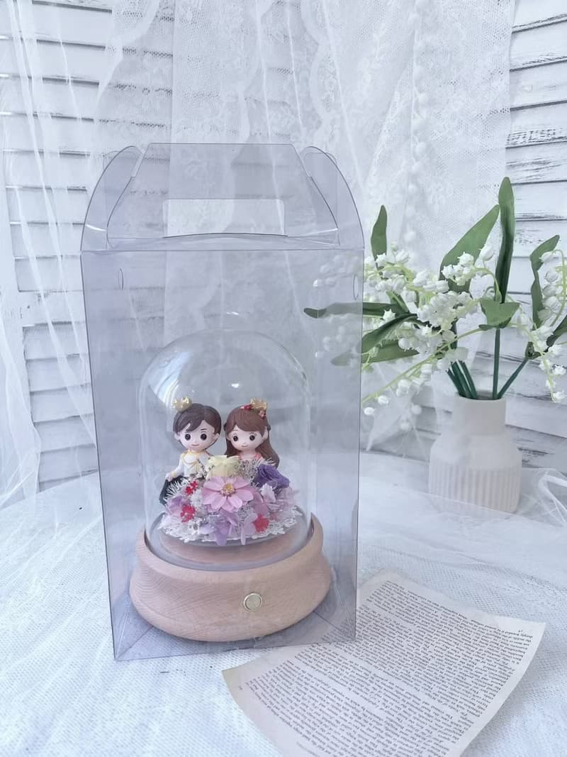 藍芯花藝 旋轉花盅藍芽音響 情人節 生日 母親節 網美 禮物 婚禮