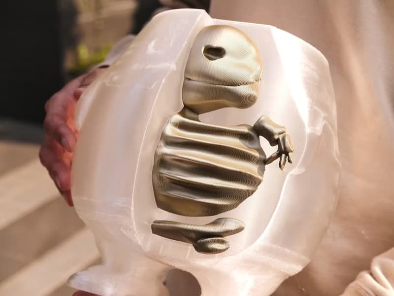 【半剖肥蛋】植物盆器 3d列印盆器 原創設計 塊根盆 多肉盆 膠盆