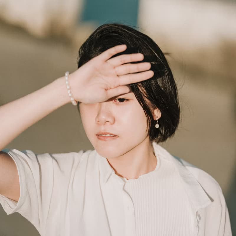 Nora_彈性珍珠手環