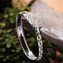 Mysterious Shinning Marcasite Jewelry Ring for Women Simple Fashion Hollow Rings