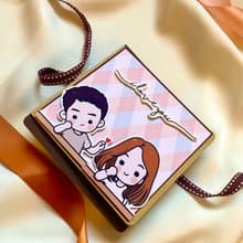 Q版紀念日手工小小書│生日│紀念日│卡片│情人節│照片│情侶
