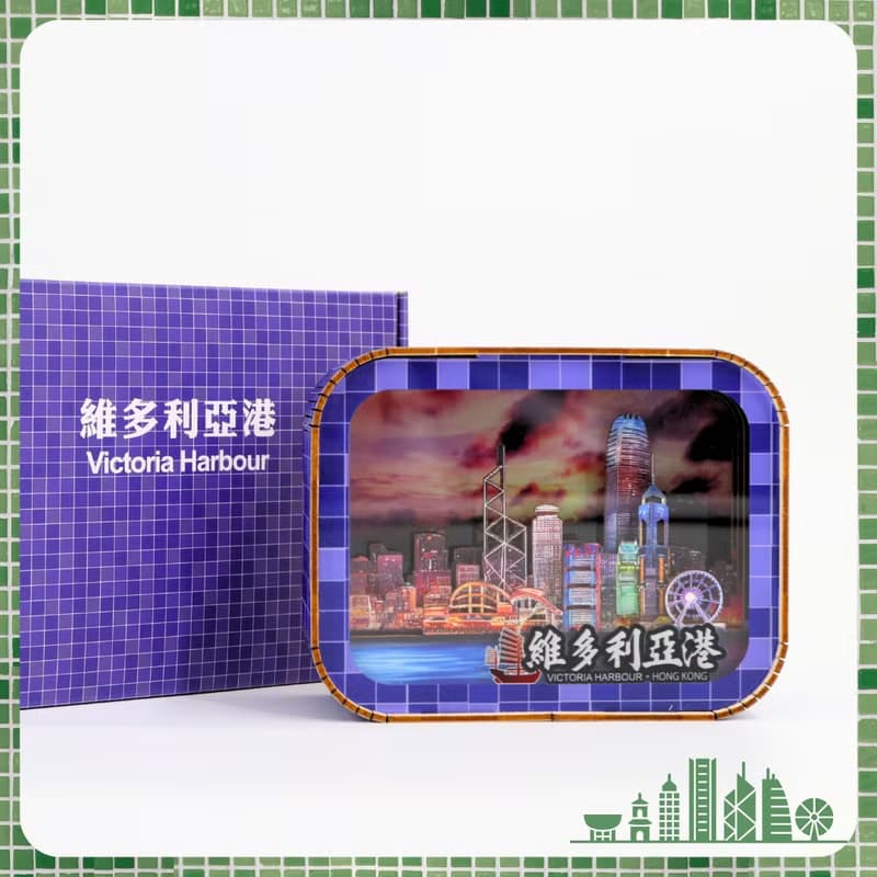 香港景點小夜燈 - 維多利亞港 送禮 伴手禮 香港手信