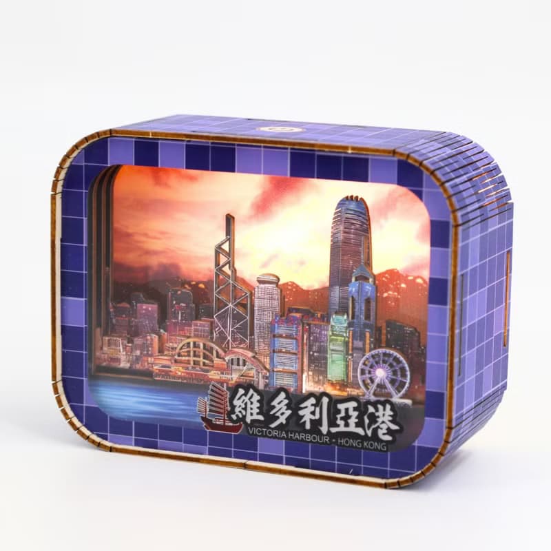 香港景點小夜燈 - 維多利亞港 送禮 伴手禮 香港手信