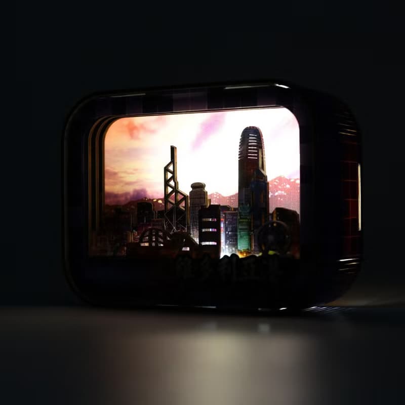 香港景點小夜燈 - 維多利亞港 送禮 伴手禮 香港手信