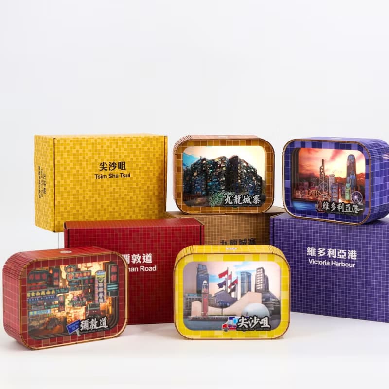 香港景點小夜燈 - 維多利亞港 送禮 伴手禮 香港手信