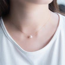 日本Akoya珍珠鑲鑽項鍊