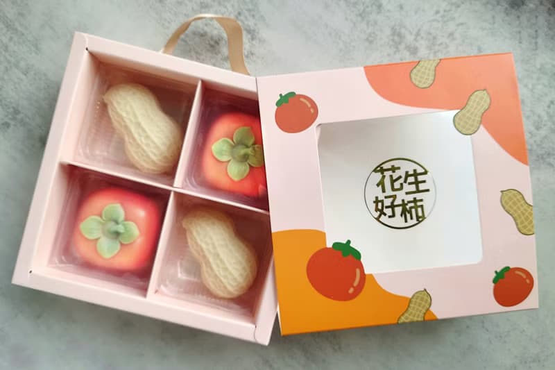 好柿花生好柿手工皂水果皂禮盒