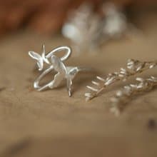 接單製作 le papillon 純銀蝴蝶戒指