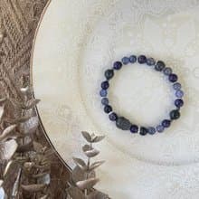 納福骨幹石貔貅彈性手鍊