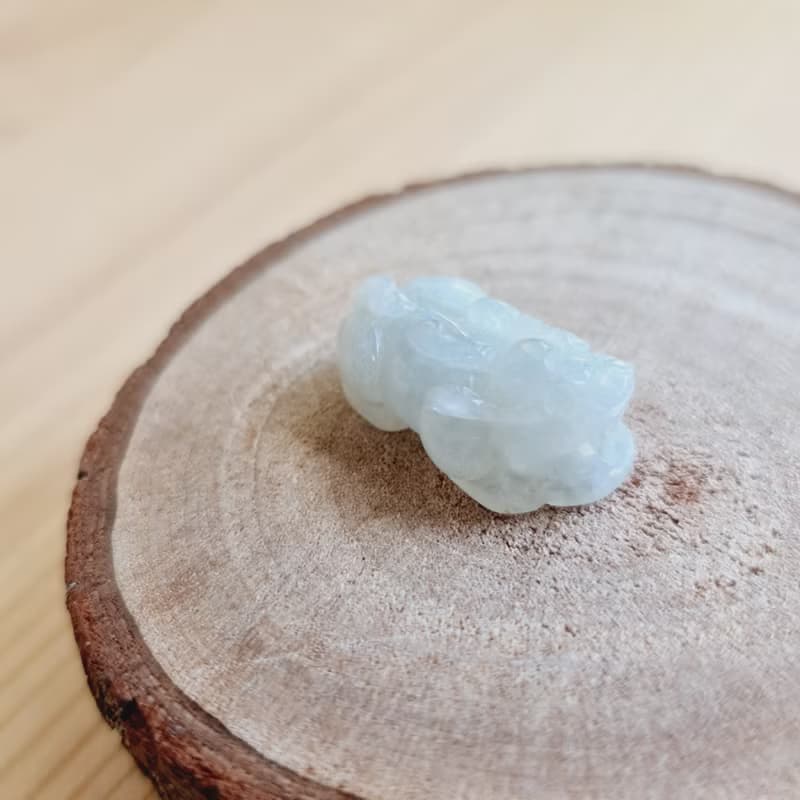 果綠老種滿底貔貅 | 天然緬甸玉A貨翡翠