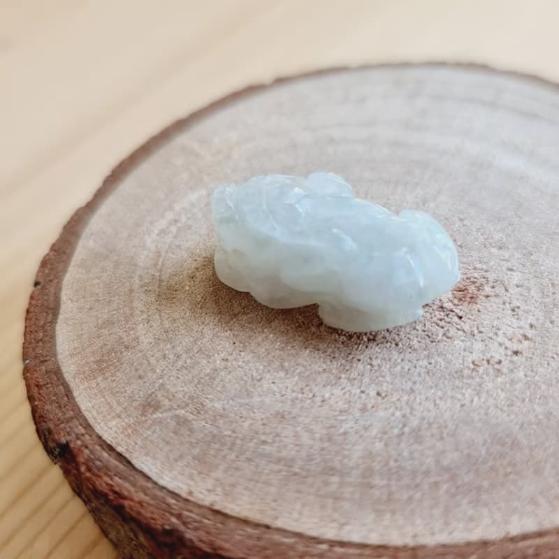 果綠老種滿底貔貅 | 天然緬甸玉A貨翡翠