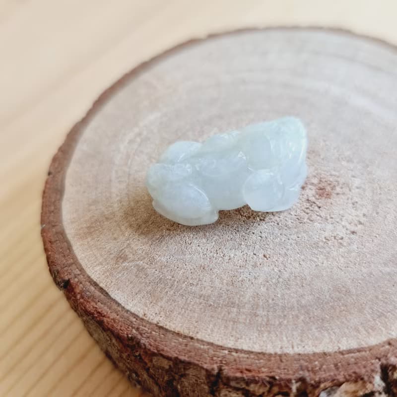 果綠老種滿底貔貅 | 天然緬甸玉A貨翡翠