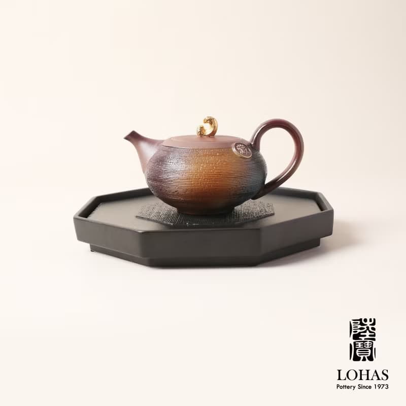 【中秋送禮】陸寶 山海佳境茶組 1壺1海6杯 原礦 茶具組 茶器